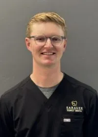 A headshot of General Dentist, Dr. Brady Sarauer